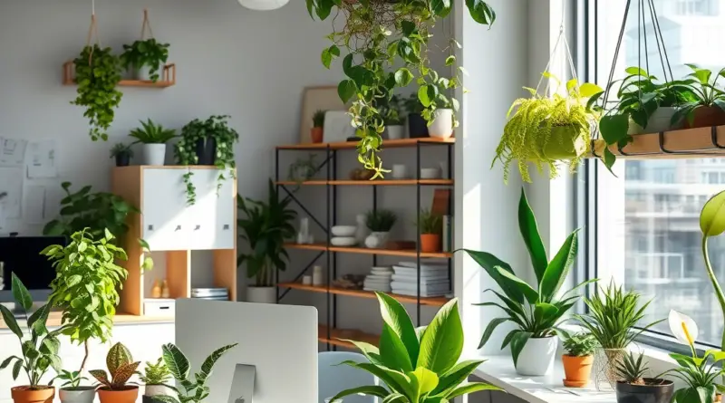 Como Incorporar Plantas ao Seu Espaço de Trabalho para Mais Bem-Estar