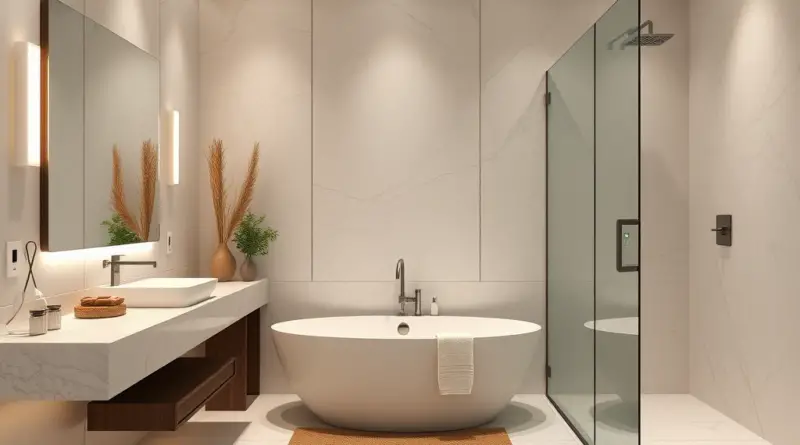 Banheiros Modernos: Como Transformar Seu Espaço em um Spa Particular