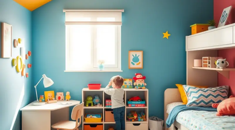 Quartos Infantis Pequenos: Soluções Criativas para Brincar e Dormir