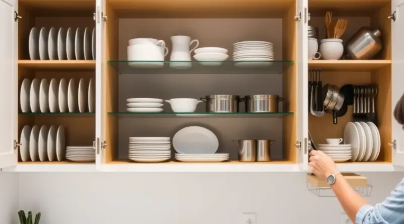 Dicas para Organizar Armários de Cozinha e Ganhar Mais Espaço