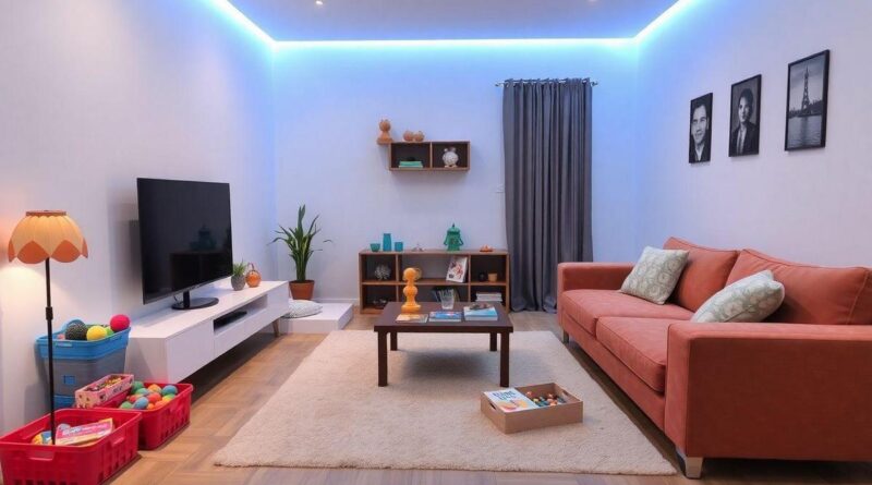 Como Organizar Brinquedos na Sala de TV: 5 Soluções Inteligentes e Discretas