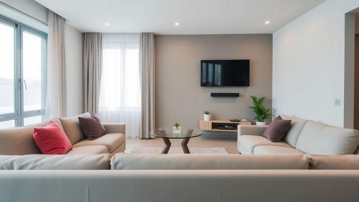 Como Escolher o Tamanho Ideal de TV para Sala