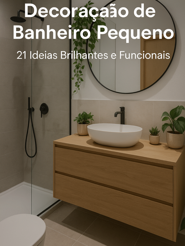 Decoração de Banheiro Pequeno