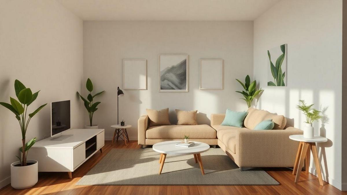 Decoração Funcional para Salas Compactas