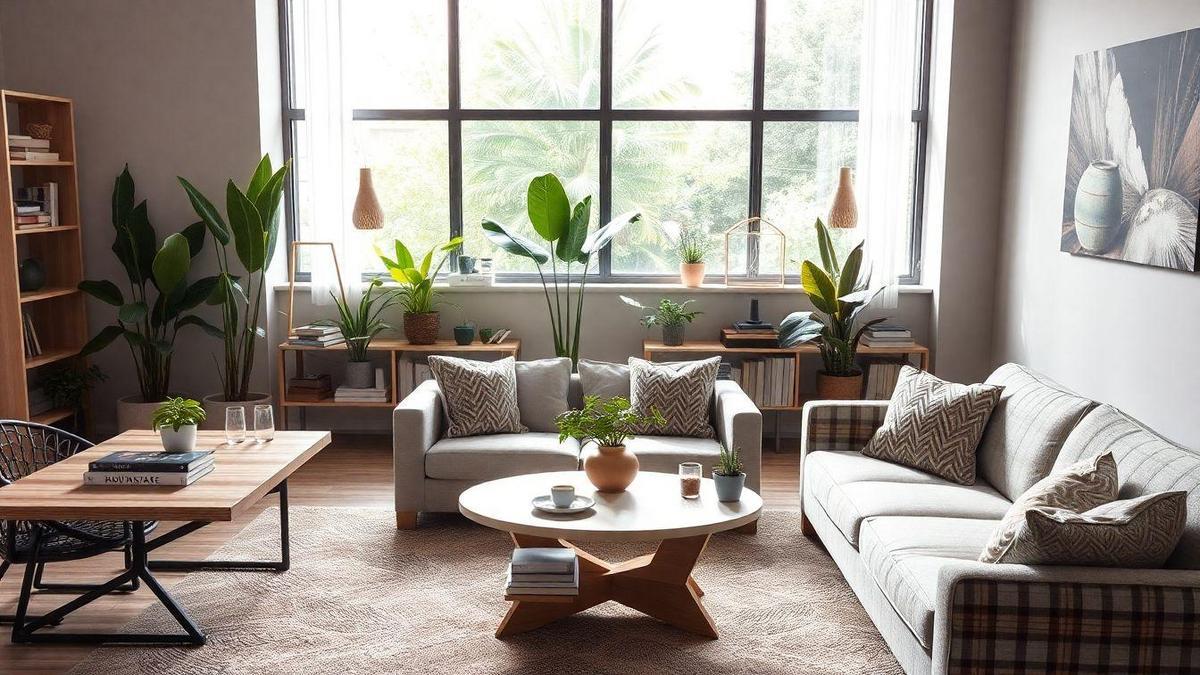 Design de Interiores e Prateleiras Suspensas
