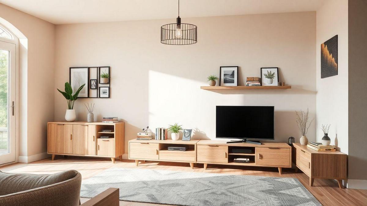Elementos Decorativos para Estante de TV