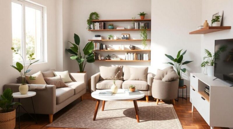 7 Truques Inteligentes para Decorar Salas Pequenas com Estilo