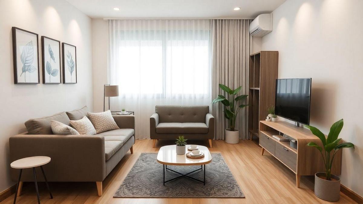 Móveis Multifuncionais: A Chave para Decorar Salas Pequenas