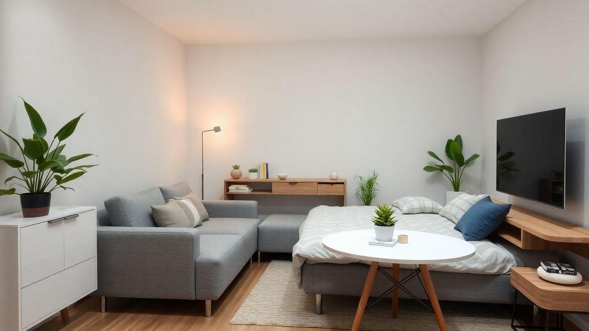 Móveis Multifuncionais: Otimizando Espaço Pequeno