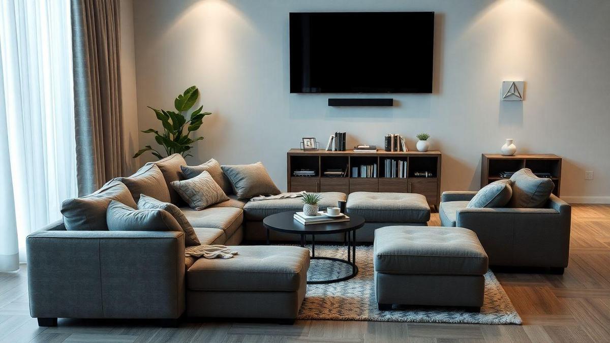 Sofá Ideal para TV: Conforto e Funcionalidade