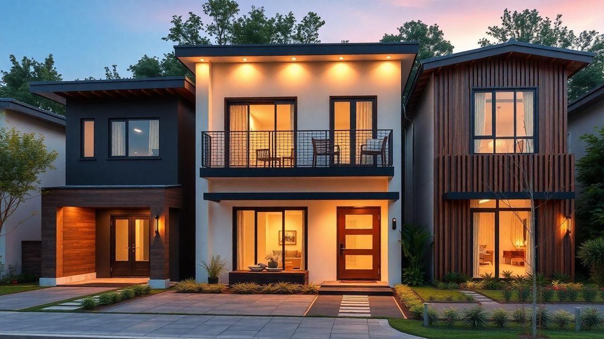 Tendências em Fachadas de Casas
