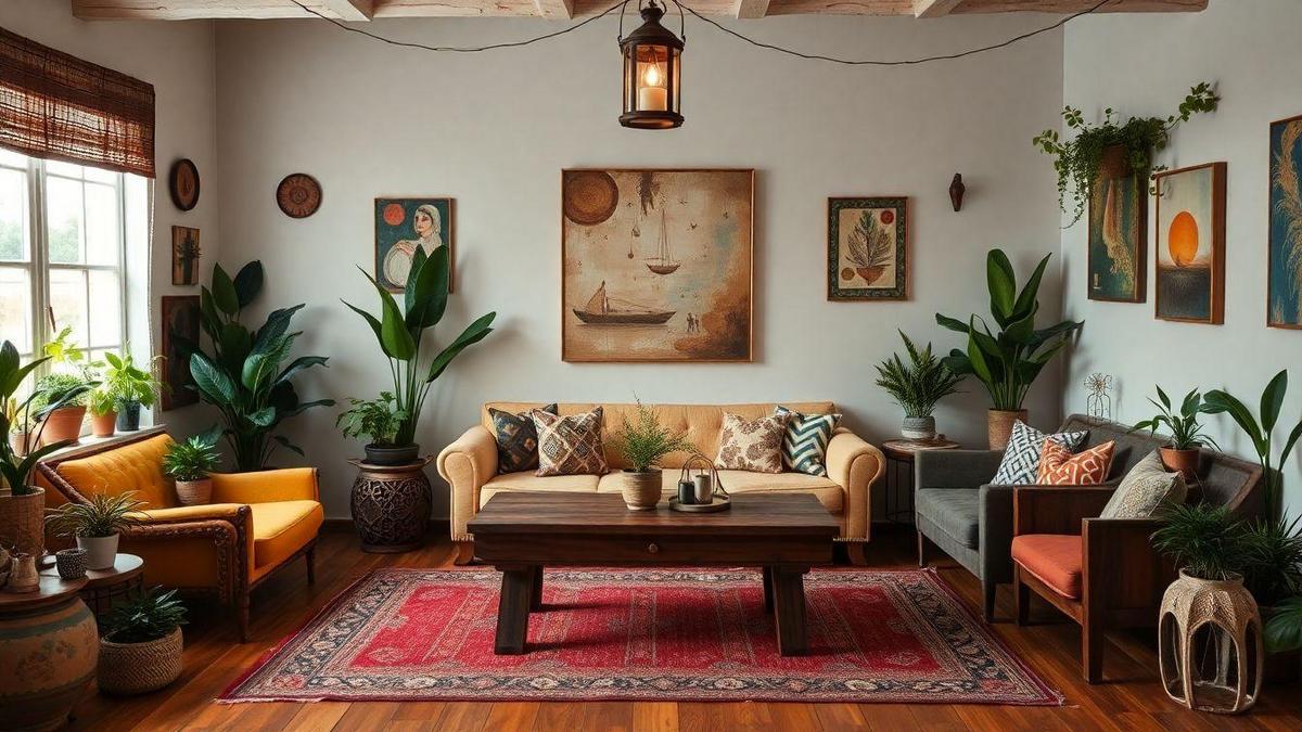Estilo Bohemian: Misturando o Vintage com o Livre