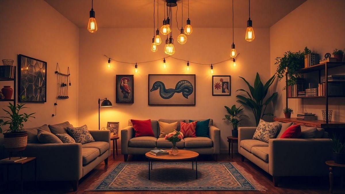 Iluminação Retrô: Criando Ambientes Aconchegantes