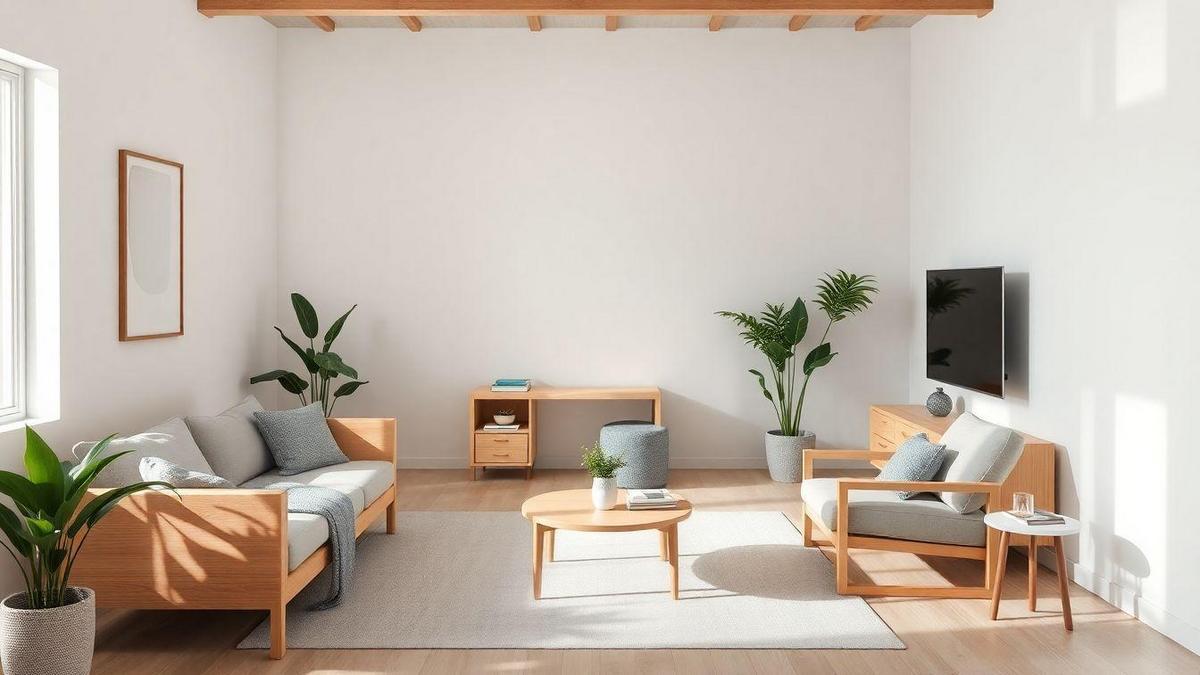 Minimalismo Acolhedor em Diferentes Ambientes