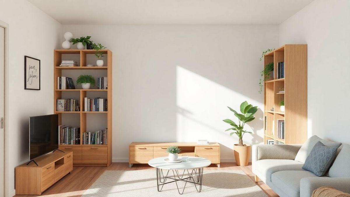 Como projetos de prateleiras modulares ajudam você a adaptar ambientes pequenos