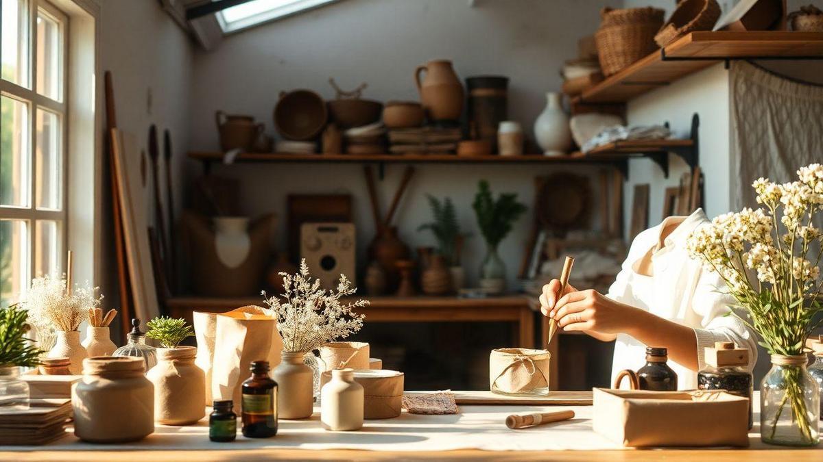 Materiais, ética e sustentabilidade na produção artesanal