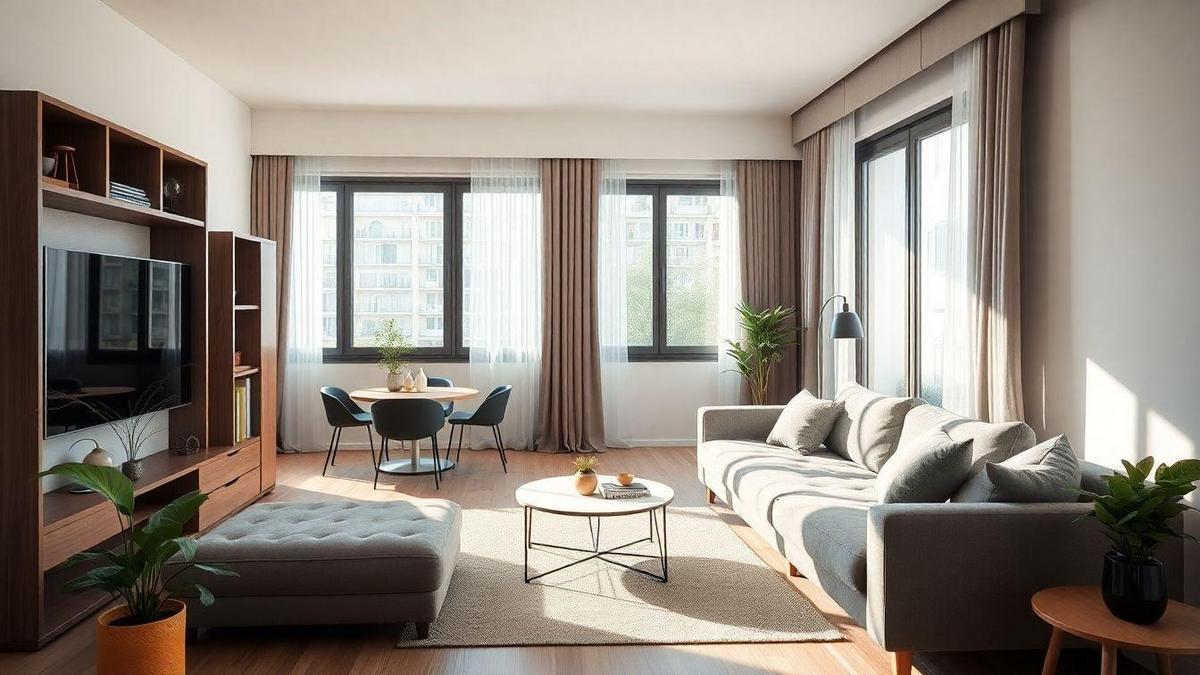 Soluções para sofá cama em apartamento pequeno