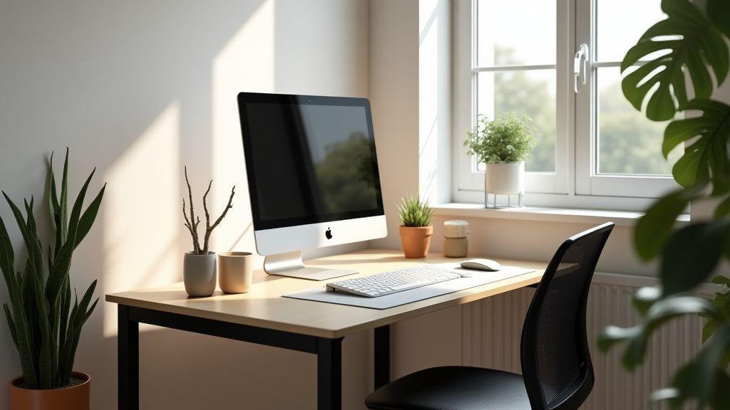 Ergonomia prática para o seu home office compacto Ergonomia prática para o seu home office compacto