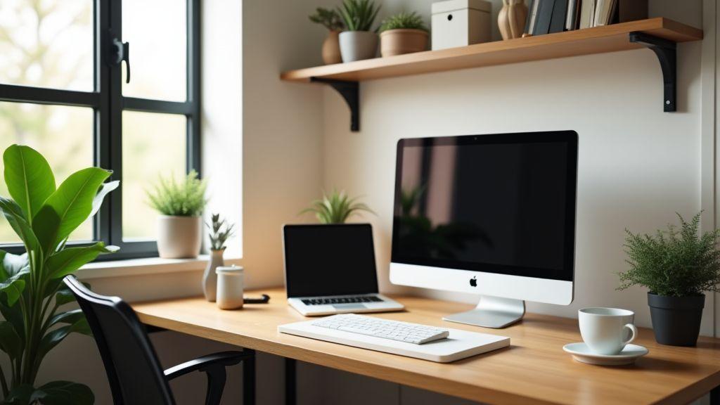 Organização do espaço de trabalho e manutenção para manter seu home office Organização do espaço de trabalho e manutenção para manter seu home office