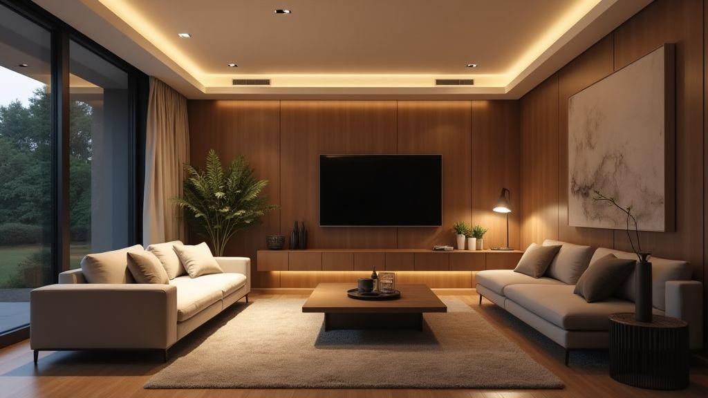 Controle de luz e ambientes: dimmers, sensores e automação